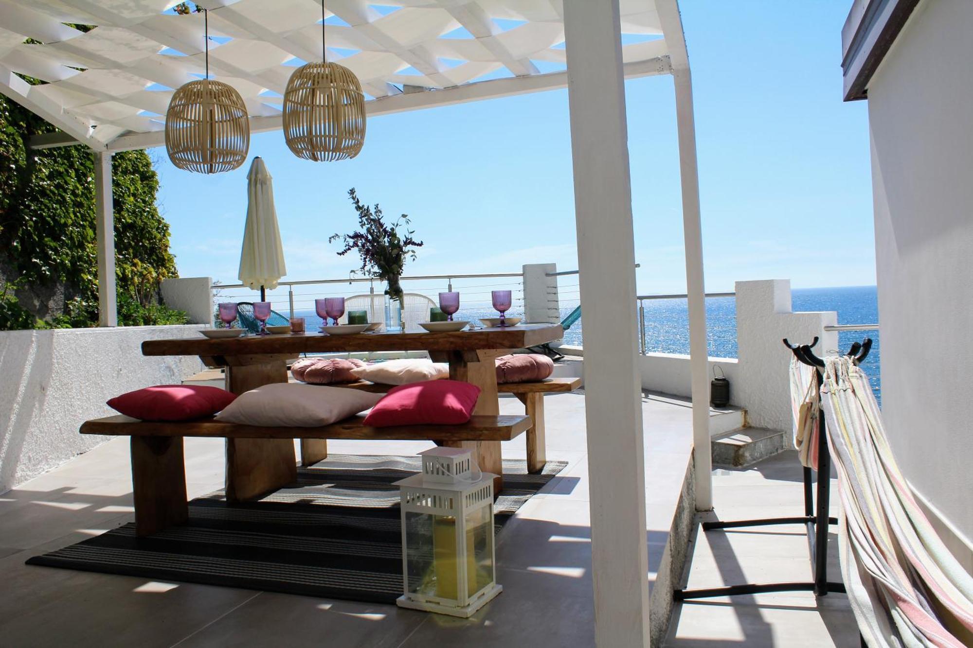 Conca Verde C21- Beach Front Little Villas Pool, Private Jacuzzi Sea View Andora Exterior photo